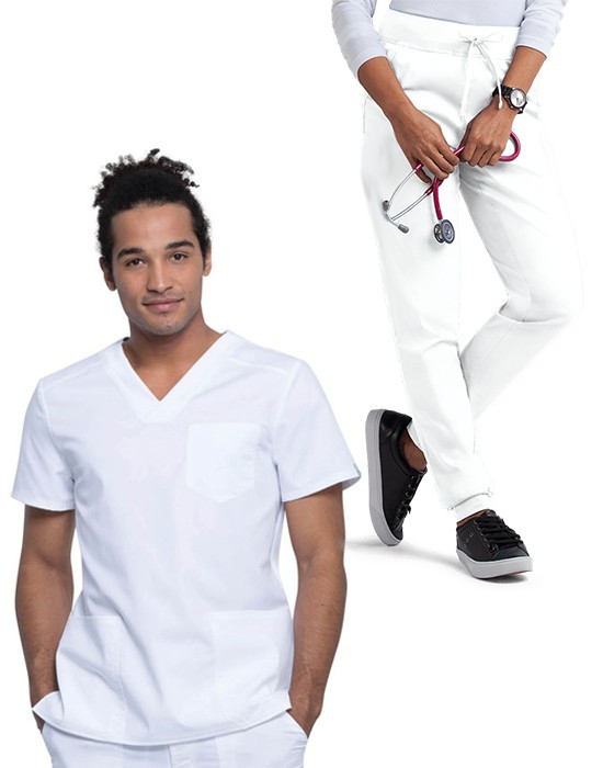 Unisex Jogger Scrub Set 6 Pockets Half 