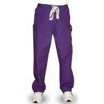 Pant 5 pocket 2 side pocket 2 cargo and 1 coin pocket waistband with drawstring and elastic both unisex