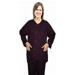 Scrub Jacket 2 pocket solid unisex full sleeve without rib