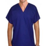 Scrub set 4 pocket v neck unisex reversible half sleeve (1 pocket top 1 pocket pant) & 2 inside pockets