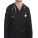 Scrub set 6 pocket solid unisex half sleeve (3 pocket top 3 pocket pant)