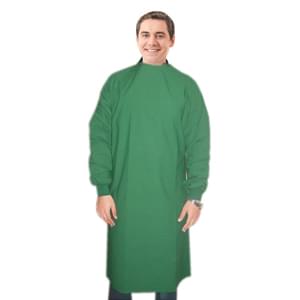 New Doctor gown in full sleeve with rib Back-open tie-able in Cut N Sew Style New Doctor gown in full sleeve with rib Back-open tie-able in Cut N Sew Style - Image 1