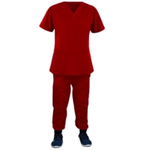 Microfiber Jogger Scrub Set 4 pocket solid unisex half sleeve (top 2 pocket and pant 1 cargo pocket & 1 back pocket) in 18 Colors Sizes XXS-2XL Microfiber Jogger Scrub Set 4 pocket solid unisex half sleeve (top 2 pocket and pant 1 cargo pocket & 1 back pocket) in 18 Colors / Sizes XXS-2XL - Image 1